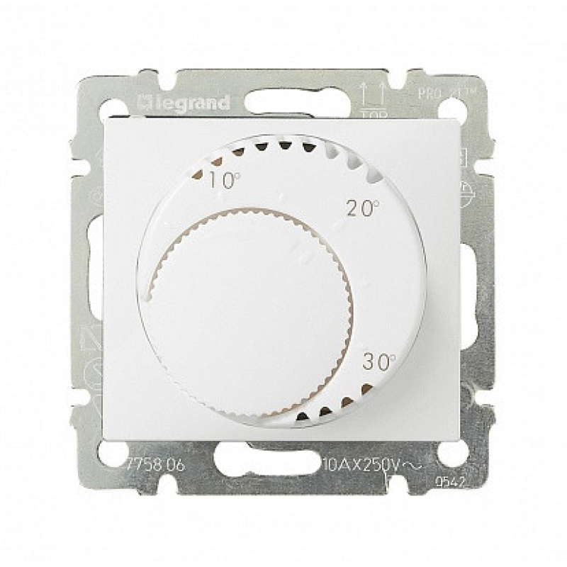Термостат, білий, 774226 Legrand Valena Термостат, білий, 774226 Legrand Valena