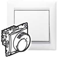 Термостат для теплих підлог, білий, 770091 Legrand Valena