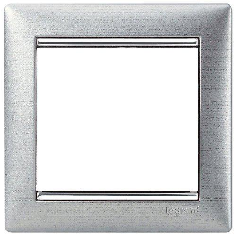 Рамка 1 пост, алюміній матовий, 770331 Legrand Valena Рамка 1 пост, алюміній матовий, 770331 Legrand Valena