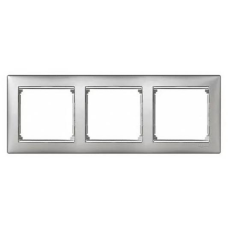 Рамка 3 посту, алюміній матовий, 770333 Legrand Valena