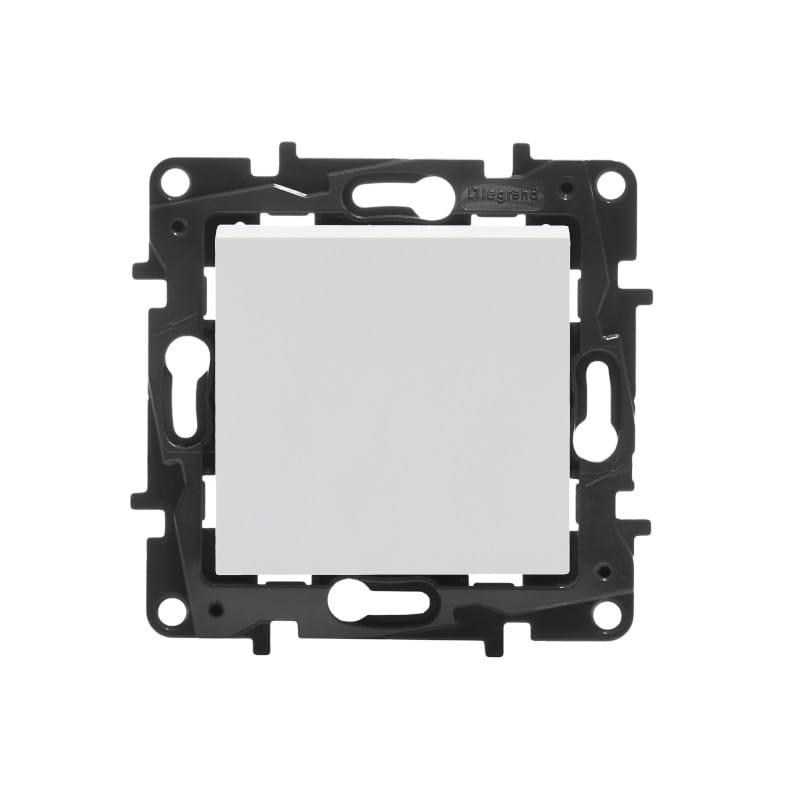 Вимикач перехресний одноклавішний, білий, Niloe Step Legrand