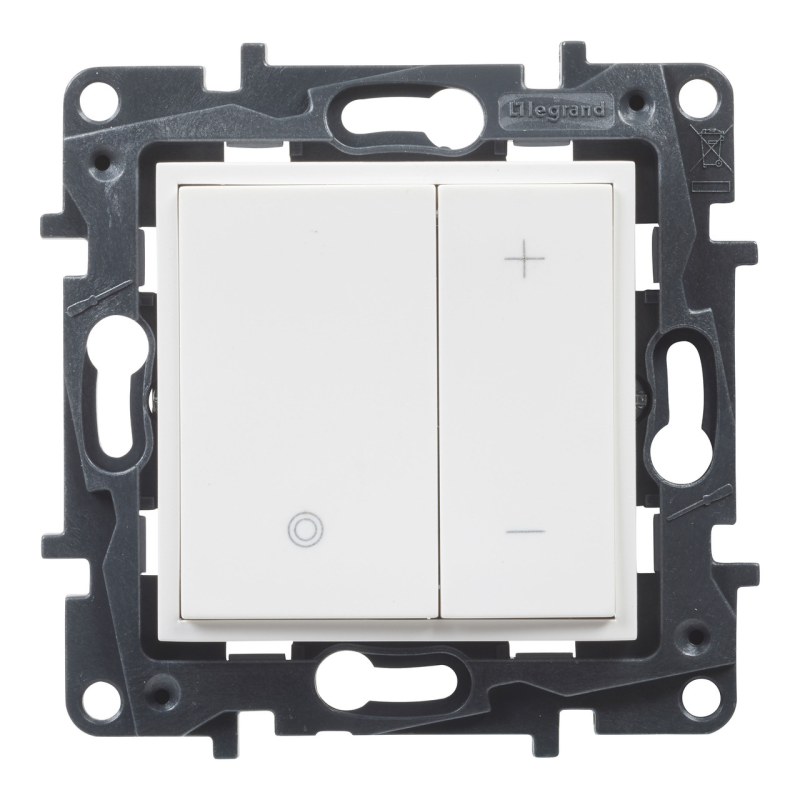 Димер клавішний, білий, Niloe Step Legrand