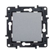 Кнопка одноклавішна, алюміній, Niloe Step Legrand