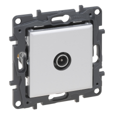 Розетка телевізійна “зірка“, алюміній, Niloe Step Legrand