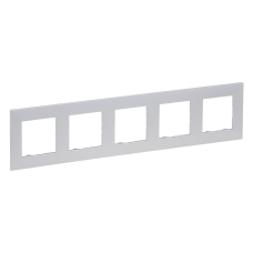 Рамка 5 постів, алюміній, Niloe Step Legrand