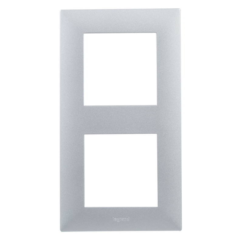 Рамка 2 пости, сталь, Niloe Step Legrand Рамка 2 пости, сталь, Niloe Step Legrand