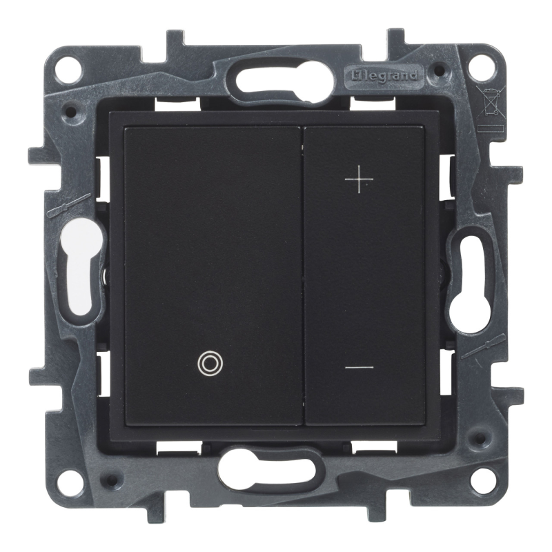 Димер клавішний, чорний, Niloe Step Legrand