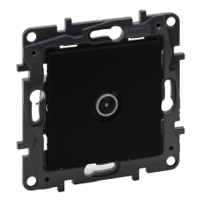 Розетка телевізійна “зірка“, чорний, Niloe Step Legrand