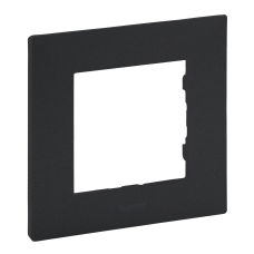 Рамка 1 пост, антрацит, Niloe Step Legrand