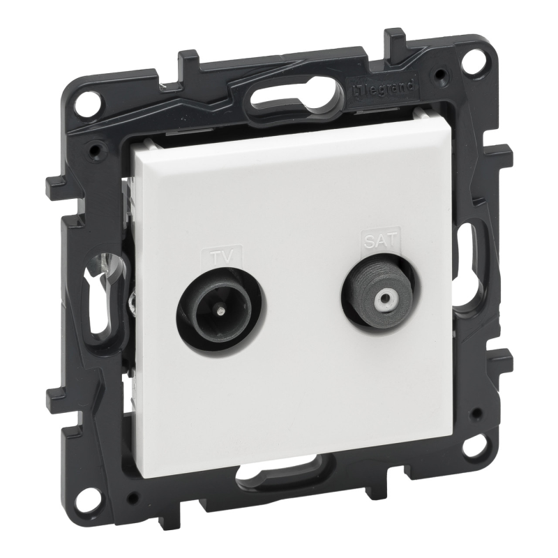 Розетка TV-SAT “зірка“, білий, Niloe Step Legrand Розетка TV-SAT “зірка“, білий, Niloe Step Legrand