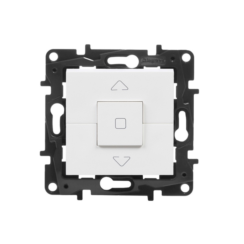 Вимикач жалюзі кнопковий, білий, Niloe Step Legrand