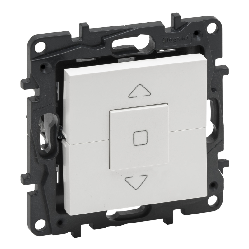 Вимикач жалюзі 3-позиційний, білий, Niloe Step Legrand