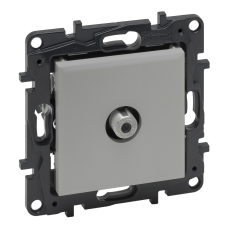 Розетка TV тип F “зірка“, алюміній, Niloe Step Legrand