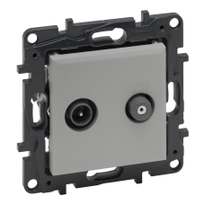 Розетка TV-SAT “зірка“, алюміній, Niloe Step Legrand