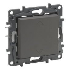 Вимикач жалюзі кнопковий, сталь, Niloe Step Legrand