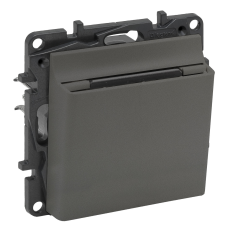 Вимикач картковий, сталь, Niloe Step Legrand