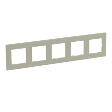 Рамка 5 постів, пісочний, Niloe Step Legrand