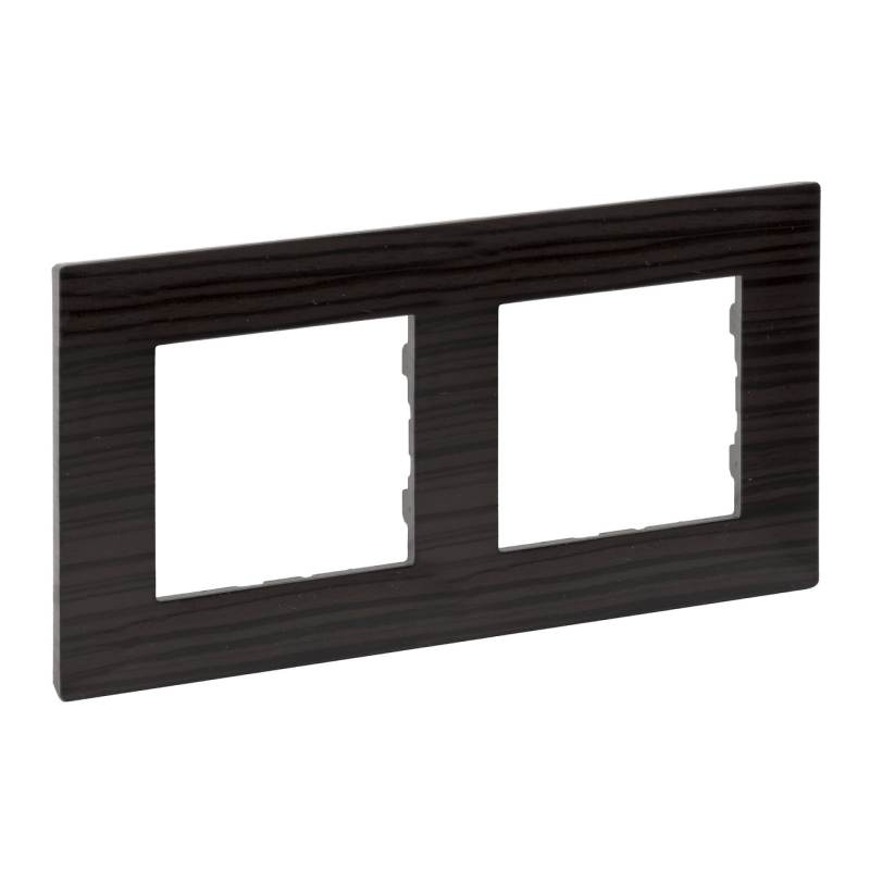 Рамка 2 пости, темне дерево, Niloe Step Legrand Рамка 2 пости, темне дерево, Niloe Step Legrand