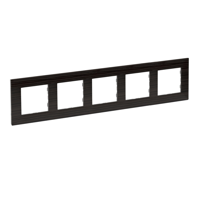 Рамка 5 постів, темне дерево, Niloe Step Legrand Рамка 5 постів, темне дерево, Niloe Step Legrand