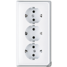 SCHUKO®-розетка для кабельних каналів 16 A / 250 B ~ CD523