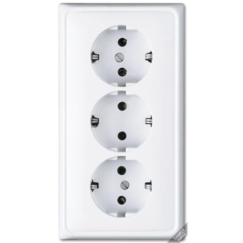 SCHUKO®-розетка для кабельних каналів 16 A / 250 B ~ CD523 SCHUKO®-розетка для кабельних каналів 16 A / 250 B ~ CD523