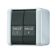 2-х клавішний механізм кнопки без фіксації 10 А / 250 В ~ 835W 835NAW