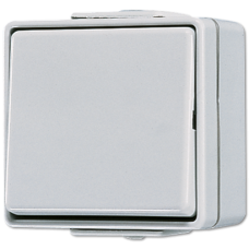 Вимикач одноклавішний 10 AX / 250 B ~ 606W 607W