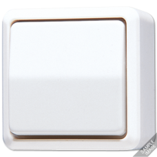 Вимикач одноклавішний 10 AX / 250 B ~ 606A 607A