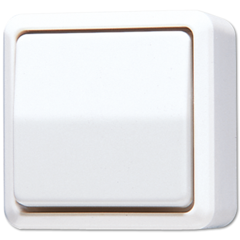 Вимикач одноклавішний 10 AX / 250 B ~ 606A 607AWW