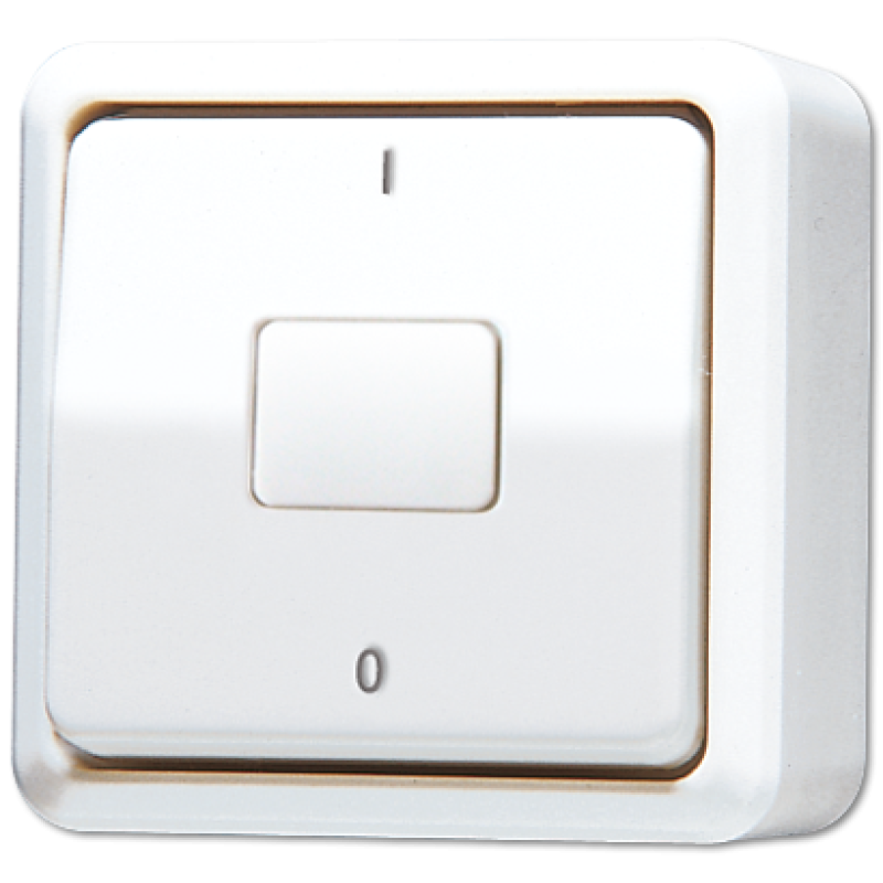 Вимикач одноклавішний 10 AX / 250 B ~ 606A 602AWW