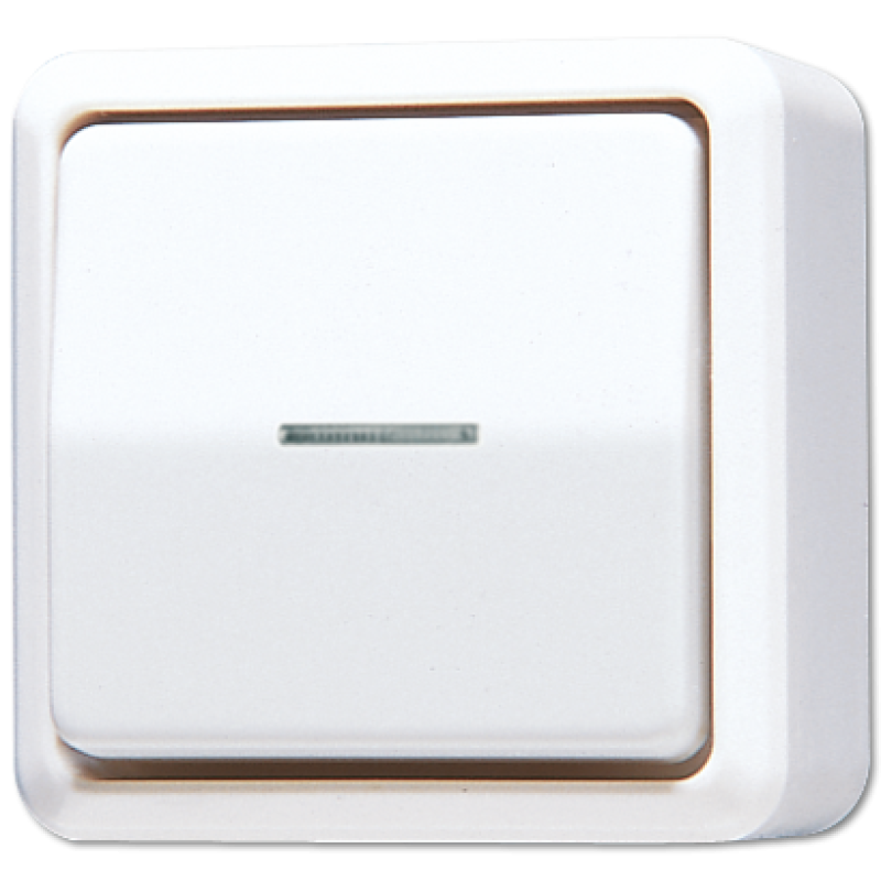 Вимикач одноклавішний 10 AX / 250 В ~ з віконцем 606KO5A 606KO5AWW Вимикач одноклавішний 10 AX / 250 В ~ з віконцем 606KO5A 606KO5AWW