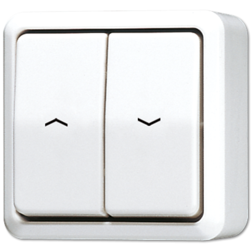 Балансирный вимикач для жалюзі 10 АХ / 250 В ~ 609VA 609VAWW Балансирный вимикач для жалюзі 10 АХ / 250 В ~ 609VA 609VAWW