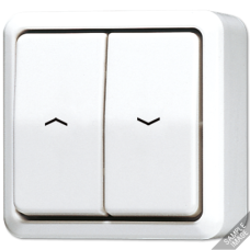 Балансирный вимикач для жалюзі 10 АХ / 250 В ~ 609VA 639VA