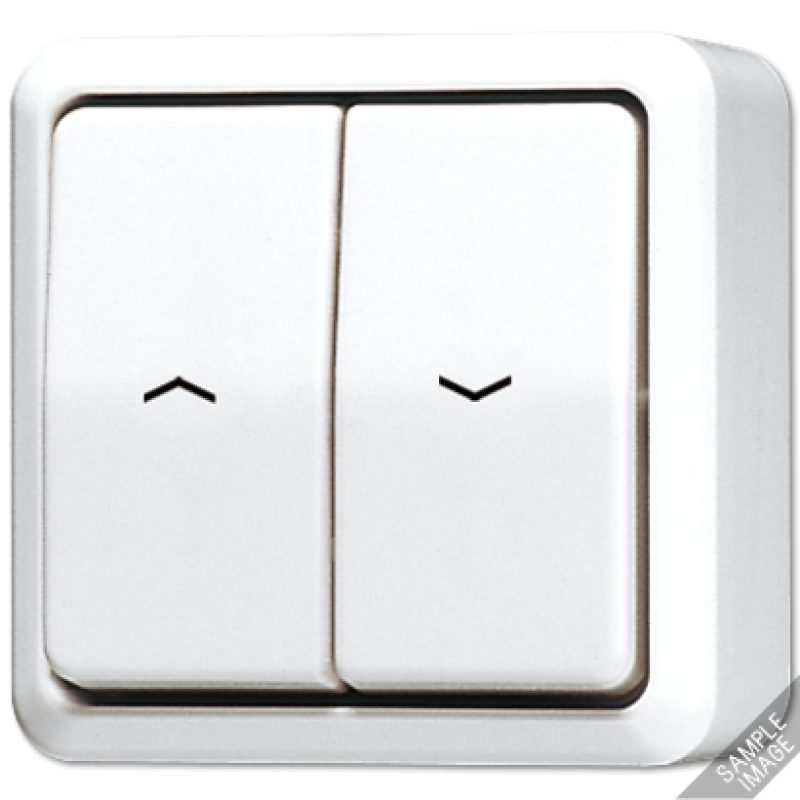 Балансирный вимикач для жалюзі 10 АХ / 250 В ~ 609VA 639VA Балансирный вимикач для жалюзі 10 АХ / 250 В ~ 609VA 639VA