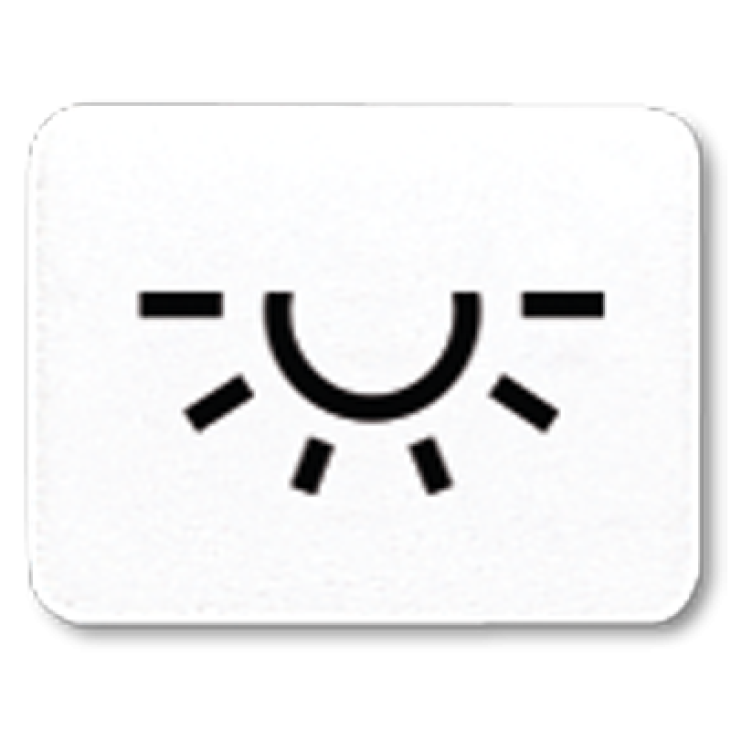 Віконце з символом, непрозоре 33L 33LWW