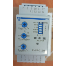 Трифазне реле напруги і контролю фаз РНПП-311M