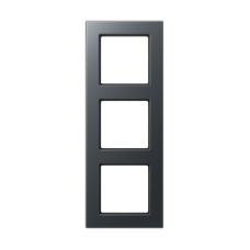 Рамка JUNG A550 матовий антрацит 3-ная85 x 227 мм, A5583BFANM