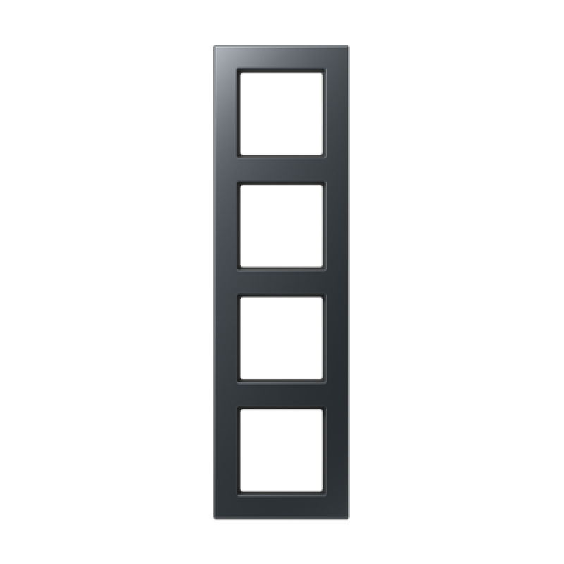 Рамка JUNG A550 матовий антрацит 4-ная85 x 298 мм, A5584BFANM