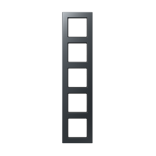 Рамка JUNG A550 матовий антрацит 5-ная85 x 369 мм, A5585BFANM