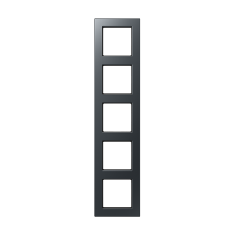 Рамка JUNG A550 матовий антрацит 5-ная85 x 369 мм, A5585BFANM Рамка JUNG A550 матовий антрацит 5-ная85 x 369 мм, A5585BFANM