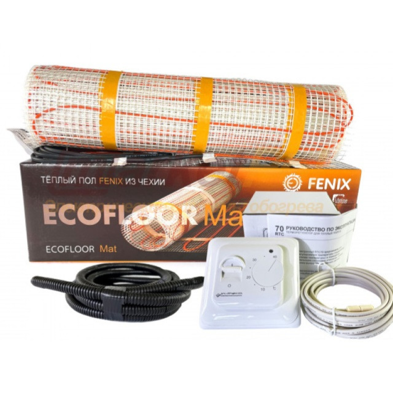 НАГРІВАЛЬНИЙ МАТ FENIX LDTS 160 2,1м2, 340 ВТ НАГРІВАЛЬНИЙ МАТ FENIX LDTS 160 2,1м2, 340 ВТ