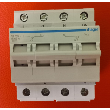 Перемикач навантаження Hager SF263 трипозиційний 2P 63A 1-0-2 240/415V~