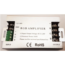 RGB підсилювач 12..24V DC 360W