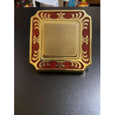 Вимикачі FEDE колекція SMALTO ITALIANO SIENA Ruby Red