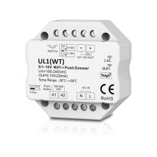 Usmart Dim (0/1-10V) UL1(WT) Вбудований димер WiFi Tuya + RF + Push AC