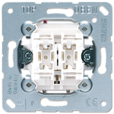 2-х клавішний механізм кнопки без фіксації 10 А / 250 В ~ 535U
