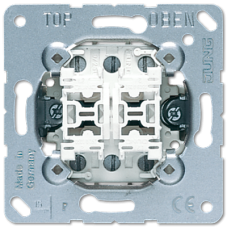 2-х клавішний механізм кнопки без фіксації 10 А / 250 В ~ 539U