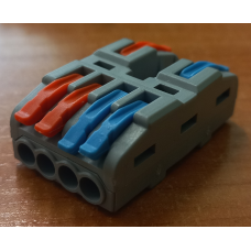 Клемa прохідна ENERGIO CMK-422-4 2-4від. із затискачем