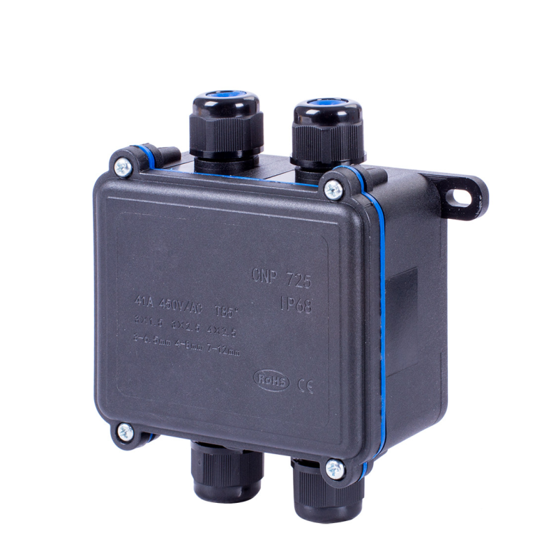 Коробка монтажна водонепроникна ENERGIO IP68 73*46*34 2вх 2вих