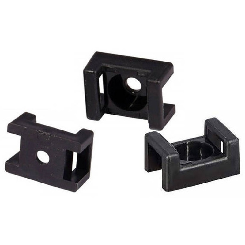 Майданчик під дюбель для стяжок ENERGIO STM-0 чорний (100 шт.)